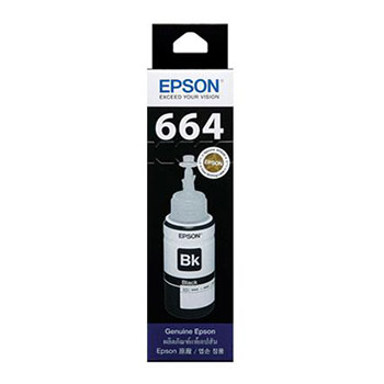 EPSON T664100 黑色原廠墨水匣