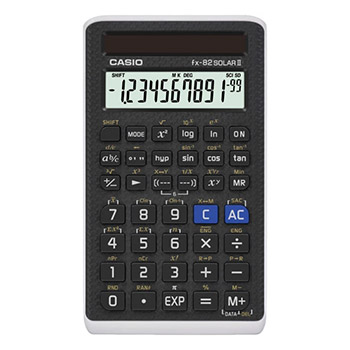 CASIO FX-82SOLARII 國家考試專用太陽能計算機