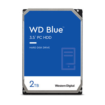 Western Digital 藍標(Blue) 3.5吋 2TB SATA 桌上型硬碟