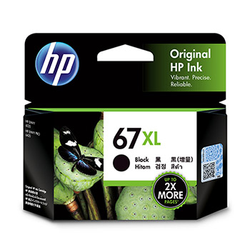 HP 67XL(3YM57AA) 黑色原廠高容量墨水匣