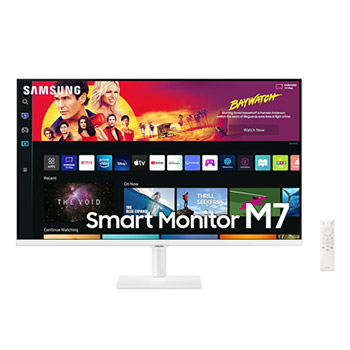 SAMSUNG 三星 M7 32吋智慧聯網螢幕 (2022) 白色