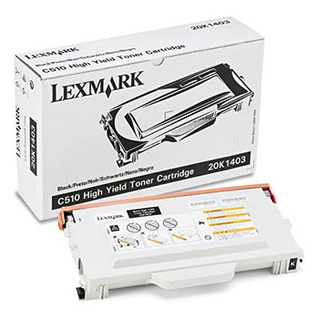 LEXMARK 20K1400 / 20K1401 / 20K1402 / 20K1403 原廠高容量碳粉匣 (C510 系列適用)